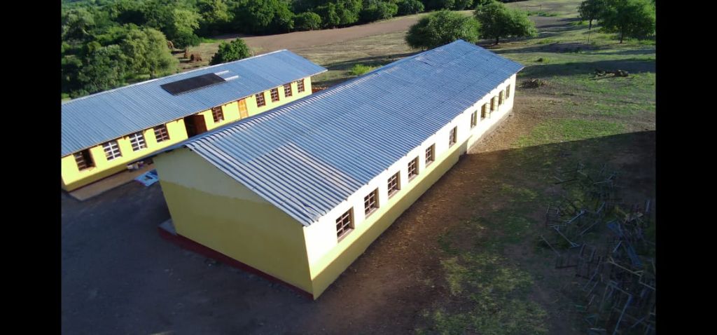 After: New modern solar-powered classroom block