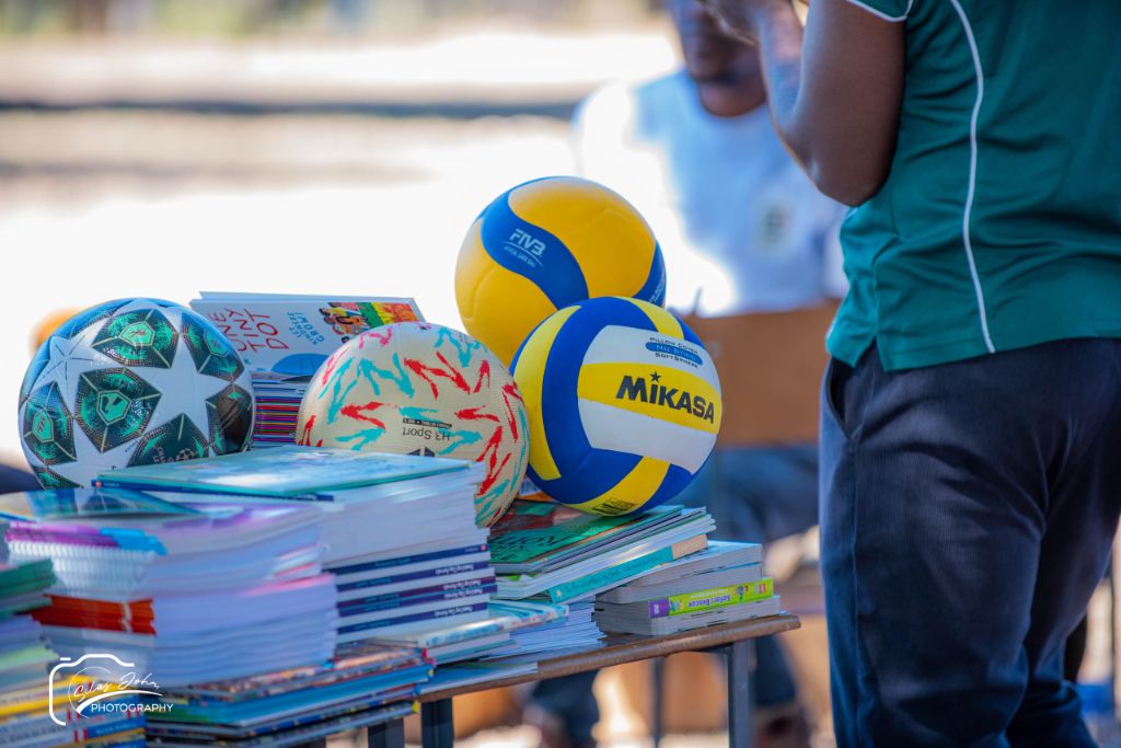 Sports Kits and Books Ready for Handover